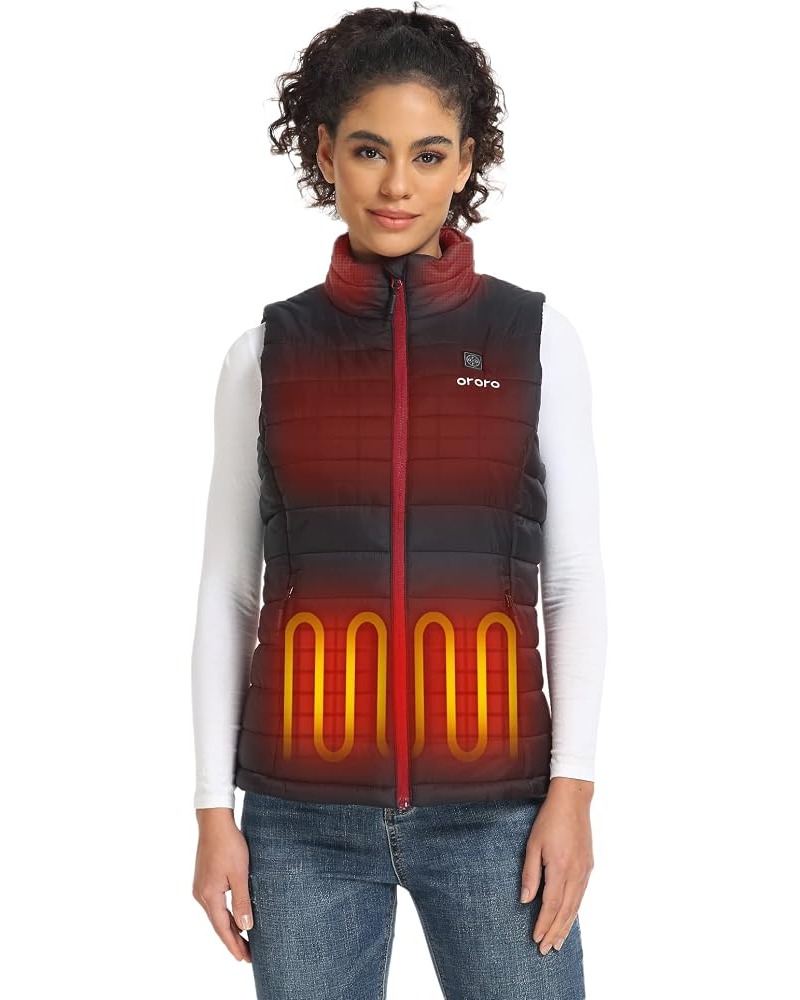 ORORO Lightweight 4-Zone Heated Vest with Battery Pack