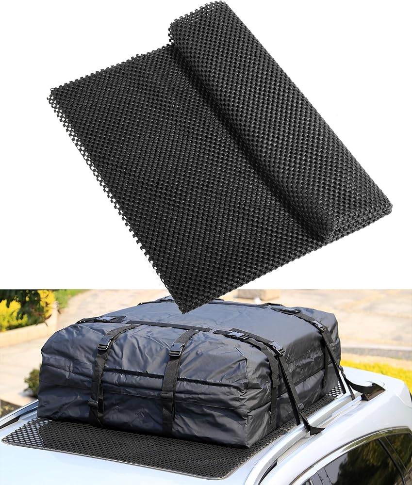 Protective Non-Slip Car Roof Cargo & Christmas Tree Mat (51"×43")